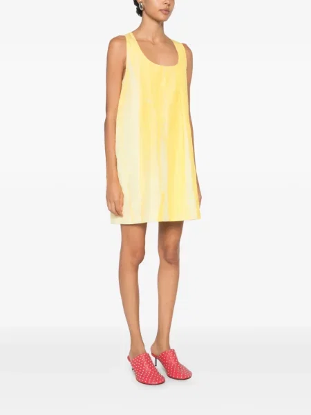 Rochie Loewe fără mâneci galben