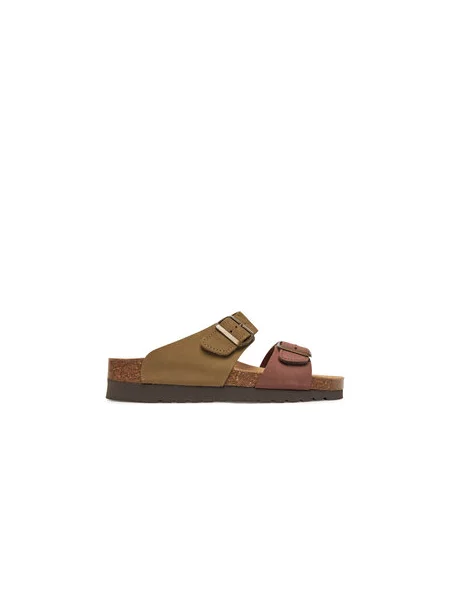 Pantofle Grünland hnědé