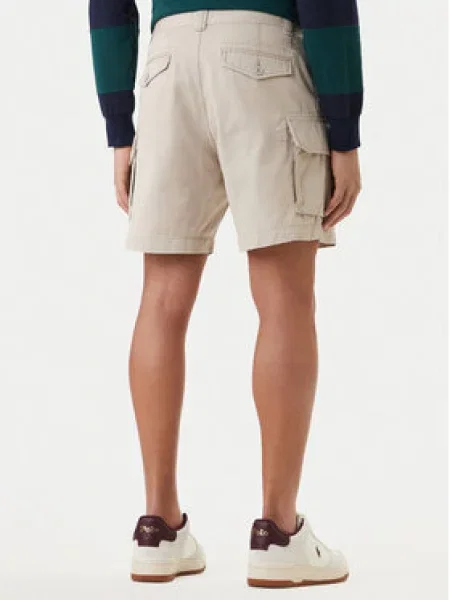 Polo Ralph Lauren Medžiaginiai šortai smėlio