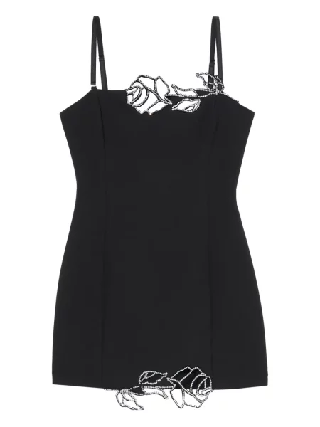 Rochie mini Blumarine cu broderie de costum negru