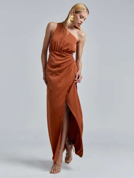 BWLDR Rochie de seară Dusty' portocaliu
