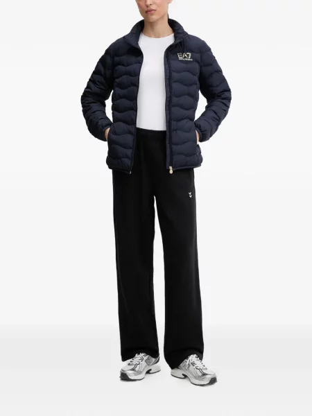 Geacă Ea7 Emporio Armani albastru