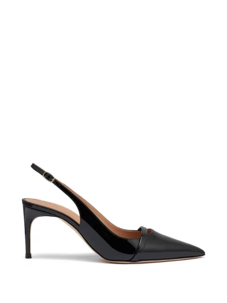 Pantofi cu toc Malone Souliers din piele de lac negru