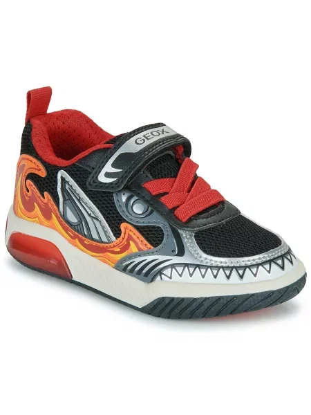 Geox Superge J Inek M Črna rdeča