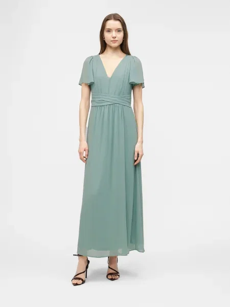 VILA Rochie deschis verde