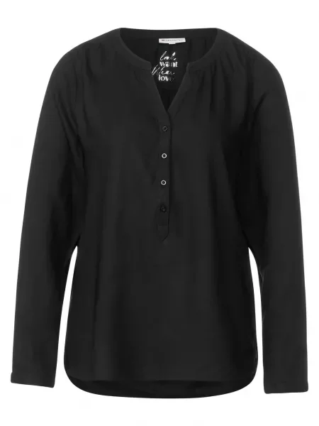 STREET ONE Bluză Bamika negru