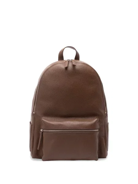 Rucsac Orciani din piele maro