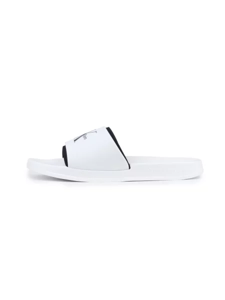 Klapki Calvin Klein białe