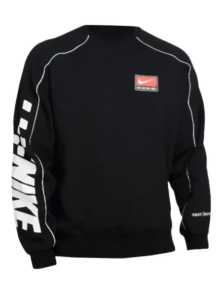 Tricou Nike retro din fleece alb