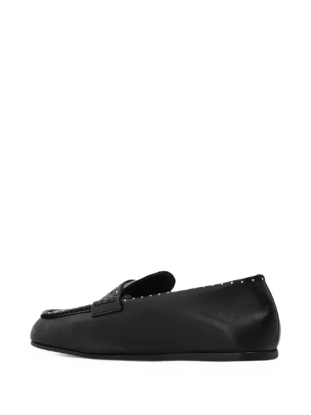 Loafers Posa με καρφιά μαύρο