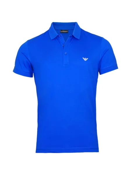 Koszulka polo Emporio Armani niebieska