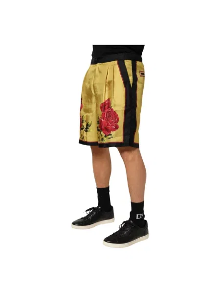 Bermudy Dolce And Gabbana żółte