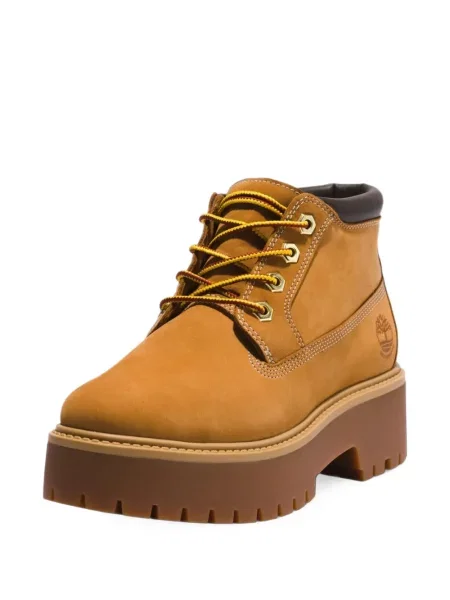 Botine Timberland cu platformă streetstyle cu strasuri