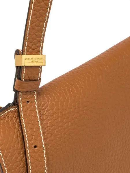 Кожаная сумка Gianni Chiarini коричневая