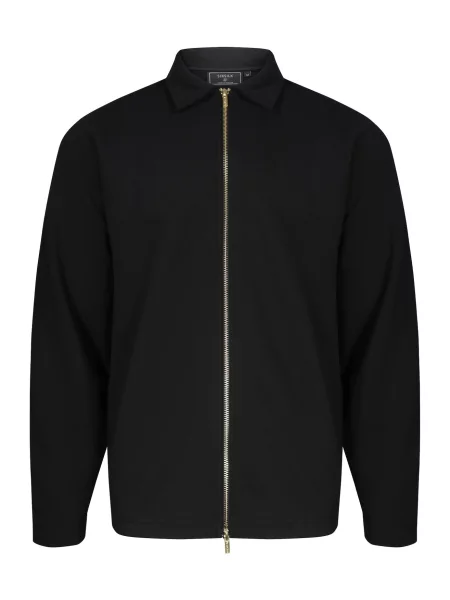 SikSilk Geacă de primăvară-toamnă negru