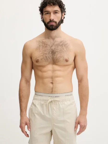 Calvin Klein szorty kąpielowe beżowe