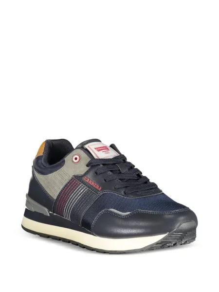 Csíkos hálós sneaker Carrera kék