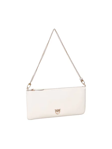 Torebka Pinko bez obcasa biała