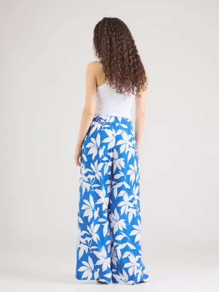 S.Oliver Pantaloni albastru regal alb