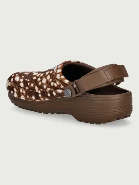 Кожаные классические шлепанцы Crocs