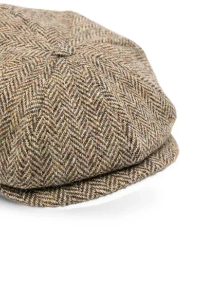 Czapka dziecięca Emporio Armani brązowa
