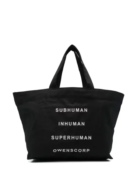 Geantă de plajă Rick Owens negru