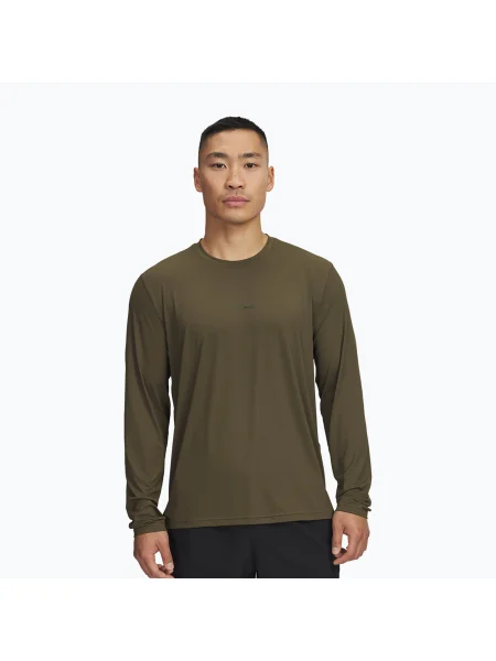 Tricou mânecă lungă Under Armour verde