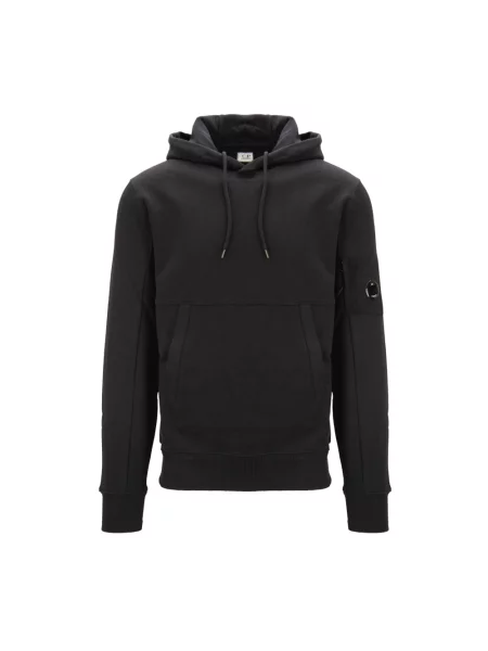 Bluza z kapturem C.p. Company z kapturem czarna