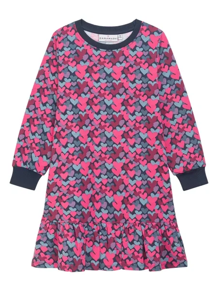 Danamade Rochie Edith bleumarin / fumuriu / mauve / roz zmeură albastru