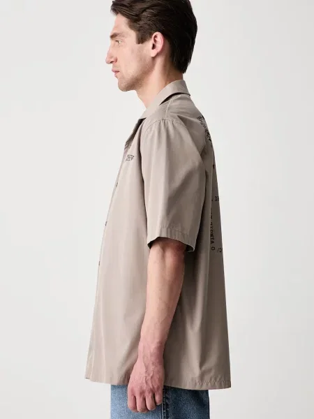 Off-White Script Arrow cămașă din pentru bărbați alb