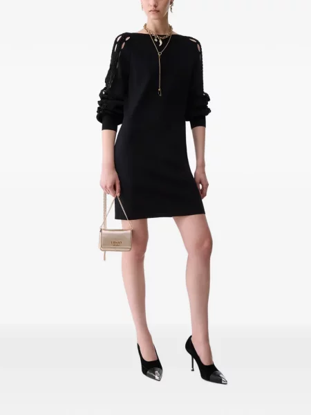 Rochie Liu Jo cu broderie negru