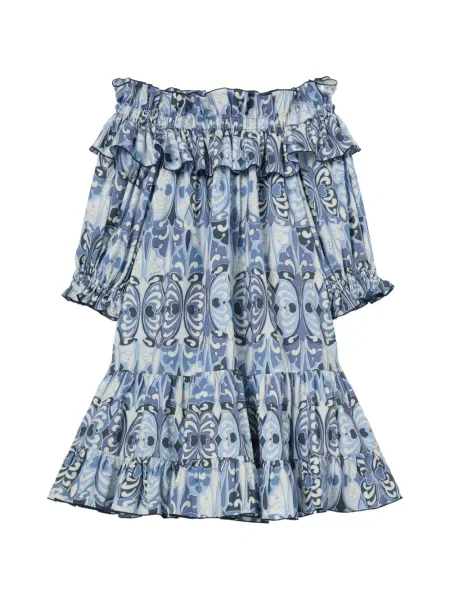 Rochie mini La Doublej albastru