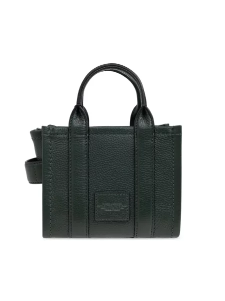 Geantă shopper Marc Jacobs din piele verde