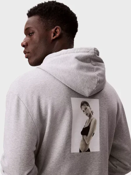 Класична толстовка Calvin Klein сіра