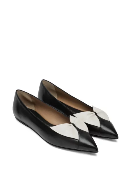 Balerini Ferragamo cu funde negru