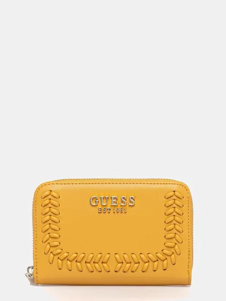 Портмоне Guess TATUM жълто