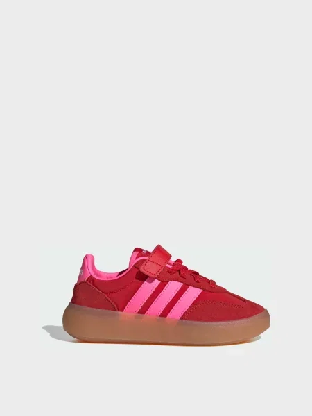 Шкіряні Дитячі Кеди низькі adidas червоний