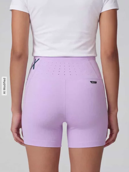 Sportowe szorty skinny z nadruk z logo model „PUMA x HYROX PWRMODE 4” Puma Performance