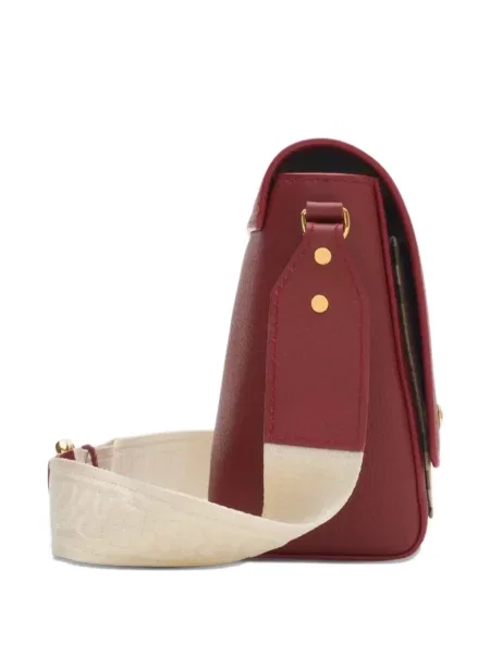 Body Burberry din piele roșu