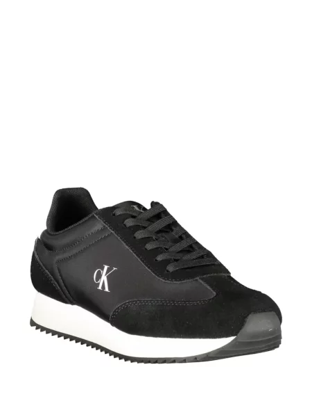 Sneakerși Calvin Klein cu imagine negru