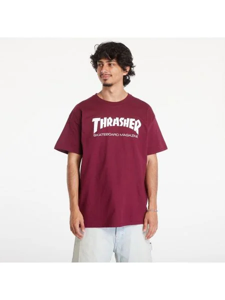 Tricou Thrasher Skate Mag T-Shirt Maroon XXL