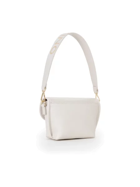 Torba na ramię z napisem z logo model HAIL' Valentino Bags beżowa