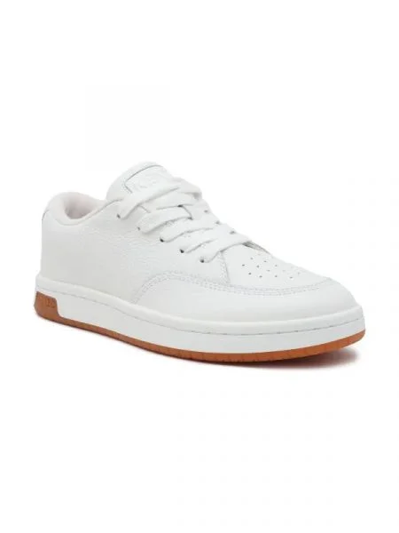 Kenzo De piele sneakers alb