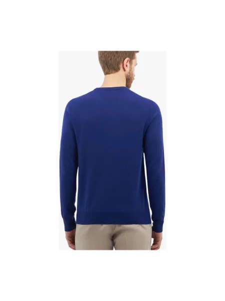 Sweter Brooks Brothers wełniany niebieski