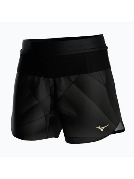 Spodenki do biegania Mizuno Active Graphic Multi Pocket szare