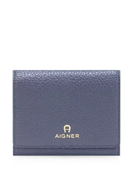 Portofel Aigner din piele albastru