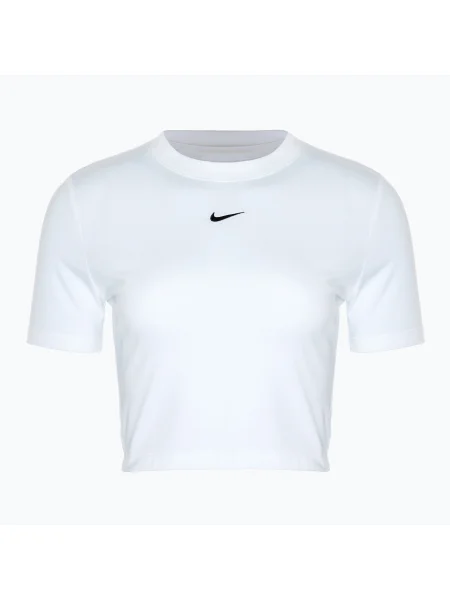 Nike Sportswear női póló Essential fehér/fekete. Méret: S fehér