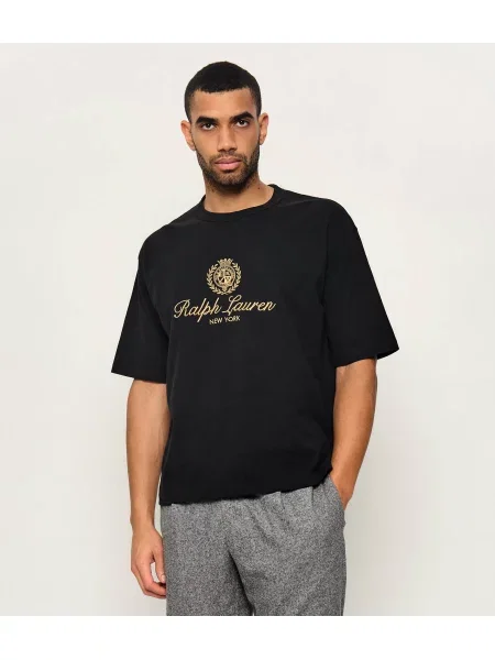 POLO RALPH LAUREN Tricou | Relaxed fit negru
