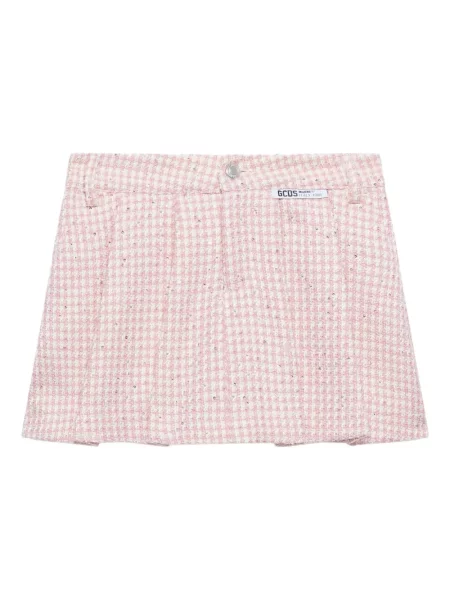 Fusta plisata Gcds plisată roz