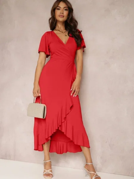 Rochie Anns roșie